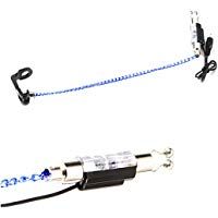 qianzhi Carpa Inoxidable Pesca Percha Swing Mordida Alarma Indicador Luz Indicador Iluminado