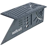 Wolfcraft 5208000 Escuadra 3D, 0 W, 0 V, Gris, 150 x 275 x 66 mm