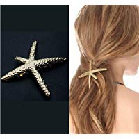 jianghongwei Pinza para pelo para mujer chica beb&eacute; playa estrella de mar Pasador De Cabello Para Bodas Prom Hairpin