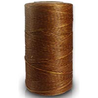 GEWA chste cuerda, 150d 0.8&nbsp;mm cuerda encerada piel Sewing Stitching plano Cera cuerda para hilos (150d 0.8&nbsp;mm 260&nbsp;m) 029&nbsp;# Marr&oacute;n
