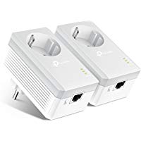 TP-Link TL-PA4010PKIT - PLC 2 Mini Adaptadores (AV 600 Mbps, Extensor, Repetidores de Red, Amplificador Cobertura Internet, L&iacute;nea El&eacute;ctrica, 2 Puerto, Enchufe Adicional)