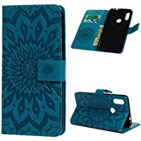 Funda Xiaomi Redmi 7, Carcasa Libro de Cuero Ultra Delgado Retro Elegante con ID Tarjeta de Cr&eacute;dito Tragamonedas Soporte de Flip Cover Estuche de Cierre magn&eacute;tico para Xiaomi Redmi 7