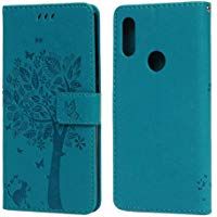 Funda Xiaomi Redmi 7, Carcasa Libro de Cuero Ultra Delgado Retro Elegante con ID Tarjeta de Cr&eacute;dito Tragamonedas Soporte de Flip Cover Estuche de Cierre magn&eacute;tico para Xiaomi Redmi 7