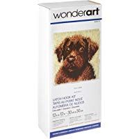 Wonderart Kit para Crear Alfombra de Nudos con Dise&ntilde;o de pez