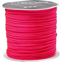 Creativ Company 41721 - Hilo para macram&eacute; (28 m), color rosa ne&oacute;n
