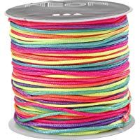 Art-Manufacture-Design - Cuerda para macram&eacute; (1 mm, 28 m), fluorescente