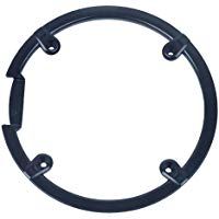 VORCOOL Protector de Plato de Bicicleta Rueda de Cadena Cubierta de Bielas para Bicicleta (Negro)