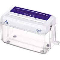 WEIFAN-Shredder Mini trituradora Manual Manivela A4 secci&oacute;n Delgada Oficina hogar Tarjeta de cr&eacute;dito de Disco fr&aacute;gil Port&aacute;til
