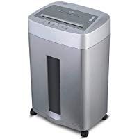 RMXMY Trituradora Office Electric Archivo de tama&ntilde;o Completo Disco de Papel Silencio Tarjeta de trituradora confidencial de 5 Niveles Papel Kraft con Clip de Papel Trituradora Universal