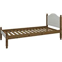 Steens Cama, Madera MDF, Grey & Pine, Suelto