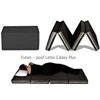 EvergreenWeb &ndash; Fut&oacute;n Plegable 4 Colch&oacute;n Individual h 10 cm con Funda extra&iacute;ble