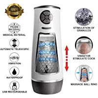 WYQ-BB Art&iacute;culos Deportivos for Adultos Camiseta Realista Garganta Profunda Rotaci&oacute;n de 360 ​​&deg; Copa de Manga de Masaje avanzado autom&aacute;tico for Hombres