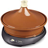 Tefal 39398125 - Taj&iacute;n el&eacute;ctrico, 250 W, color marr&oacute;n