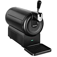 Krups The Sub Compact Tirador de Cerveza de Barril Negro