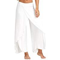 Yoga Pantalones Mujer Deportivas Trousers Estampado Harem Suelto Yoga Travel Lounge Festival Beach Pants El&aacute;Sticos Pilates Fitness Hippy Pantalones Pantalones Flowy de pierna ancha