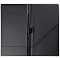I Love Menu Toscana Porta Cuenta, PVC, Negro, 21.7x12x3 cm