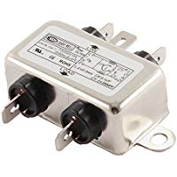 DealMux AC 115 / 250V 10A CW1B-10A-T Noise Suppressor Poder EMI Filtro
