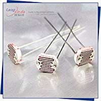 Fotorresistencia lxd7649/oscuro resistencia: 10mohm/luz resistencia: 45&nbsp;&ndash;&nbsp;140&nbsp;kOhm LDR 7&nbsp;mm Serie light-dependent resistencia, 50