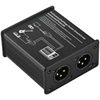20HZ &mdash; 20KHZ Puerto XLR de Doble Canal Aislador de Bucle de Tierra de Rango Completo Filtro de Ruido Destructor de zumbidos