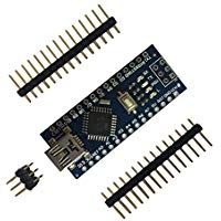 Regulador de voltaje de placa de microprocesador Mini Nano V3.0 ATmega328 de 5 V compatible con Arreglo para Arduino - Azul