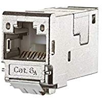 Metz Connect 130910-I-B1 RJ-45 Met&aacute;lico - Conector (RJ-45, Met&aacute;lico, Cat6a, 10 Pieza(s))