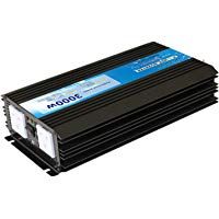 3000 W 12 V inversor de corriente para guardar las conversiones 12 V DC de salida de bater&iacute;a a 240 V de corriente electricidad, para coches, barcos o apagado-Grid sistemas de alimentaci&oacute;n de corriente, de emergencia Prime back up fuente de alimentaci&oacute;n