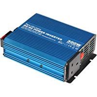 300&nbsp;W 12&nbsp;V onda sinusoidal pura inversor de corriente 230&nbsp;V salida de CA (enchufe de Reino Unido), con puerto USB Potente&nbsp;&ndash;&nbsp;para cualquier veh&iacute;culo, barco o sin conexi&oacute;n de aplicaci&oacute;n (300&nbsp;W, 12&nbsp;V)