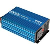 600&nbsp;W 12&nbsp;V onda sinusoidal pura inversor de corriente 230&nbsp;V salida de CA (enchufe de Reino Unido), con puerto USB Potente&nbsp;&ndash;&nbsp;para cualquier veh&iacute;culo, barco o sin conexi&oacute;n de aplicaci&oacute;n (600&nbsp;W, 12&nbsp;V)