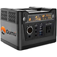 G&Uuml;M&Uuml; 300W-Generador Solar port&aacute;til con AC/DC Inverter para Camping Fuente de alimentaci&oacute;n DC & outports USB, Cargado por el Panel Solar/Toma de Corriente/Salida de Coches(300w)