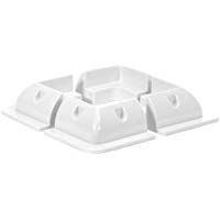 Offgridtec ABS Perfil de esquina (Set Light Duty Color Blanco 150&nbsp;x 150&nbsp;mm, 1&nbsp;pieza, 006530