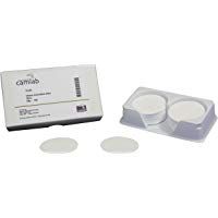 Camlaba 1173440 Grado 482 Papel de filtro de membrana de policarbonato, 0,22 &micro;m, 25 mm (Pack de 100)