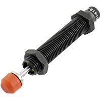 sourcingmap&reg; Amortiguador Neum&aacute;tica de Aire Ac1412-2 de 4mm de Di&aacute;metro Varilla de 12mm de Trazo Carrera