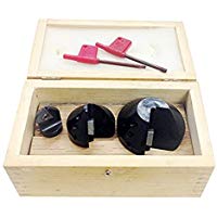 hhip 2001&nbsp;&ndash;&nbsp;0011&nbsp;3&nbsp;piezas Juego de avellanador c&oacute;nico y herramienta de fresa indexable, 82&nbsp;degree
