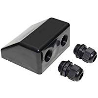 Lowenergie - Soporte de montaje para panel solar, color negro Para caravanas, autocaravanas, barcos y cualquier superficie plana