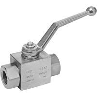 tr&delta;le zgb2&nbsp;V 3/8&nbsp;NPT 2&nbsp;maneras v&aacute;lvula de bola hembra, Acero inoxidable, 3/8&nbsp;"