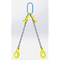 Hackett AMZ1023119 - Cadena con ganchos de seguridad, 13mm Chain Dia, 1