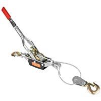 Cabestrante Manual (, alambre cuerda carraca mano Power Puller anziehen Herramienta Mini Herramienta Spanner&nbsp;&ndash;&nbsp;Gancho doble para recoger objectos, 4Ton, 1