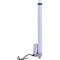 Bewinner 12V Actuador Lineal Fuerza 1500N Carrera 200 mm / 350 mm / 400 mm / 450 mm / 700 mm / 750 mm Levantador Lineal Actuador El&eacute;ctrico Soporte del Motor Motor Lineal del Actuador(350mm)