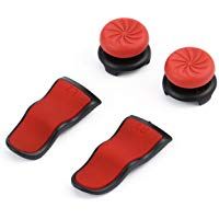 L2 R2 Botones Disparador de extensi&oacute;n Mango Tapa de balanc&iacute;n Juego de tapas Extensores de agarre suave al tacto Ajustadores de juego para controlador PS4 (P&uacute;rpura) ESjasnyfall