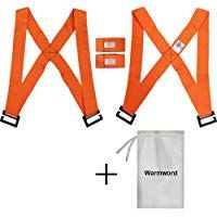 warmword 4&nbsp;pieces Furniture Lifting Straps, Furniture Moving and Lifting Straps Adjustable