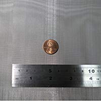 200 de malla de alambre tejida 60 cm x100 cm x0.075 mm Super Fine 304L acero inoxidable 34% &aacute;rea abierta
