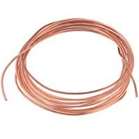 Sourcingmap a13082900ux0658-4 metros de refrigeraci&oacute;n de cobre ronda de bobinas de cable de alambre