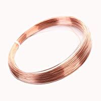 T2 - Alambre de cobre puro para experimentar la industria de bricolaje, 2 mm de grosor, 10 metros de longitud