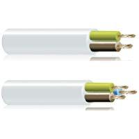 MANGUERA TUBULAR H 05 VV-F 2X4 BLANCA