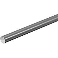 sourcing map Barras redondas de PVC, 20"de longitud, Varilla redonda de pl&aacute;stico gris de ingenier&iacute;a 10.5mm 1pcs