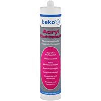 Beko - Sellador de juntas de acrlico, 310 ml