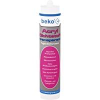 Beko - Sellador de juntas de acr&iacute;lico, 310 ml