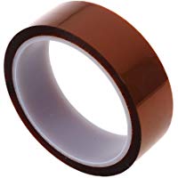 Sonline 100 pies 33m 30mm Kapton cinta de alta temperatura de calor de poliimida resistente