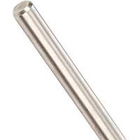 Neolab 2 4139 - Barra de tr&iacute;pode telesc&oacute;pica de metal de 12 mm de di&aacute;metro, acero inoxidable 750 mm de largo
