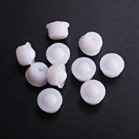 [Pack de 10] Dorhea Mini bolas de nailon para transferencia, unidad de rodamiento de mesa, transportador de bolas para la transmisi&oacute;n, muebles